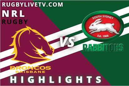 Broncos Vs Rabbitohs RD 1 NRL Highlight