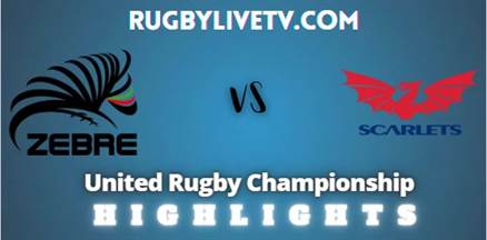 Zebre Vs Scarlets Rd 14 Highlights United Rugby Championship