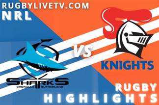 Sharks Vs Knights Rd 4 NRL Highlight