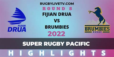 Fijian Drua Vs Brumbies Rugby Pacific Rd 8 HighLights