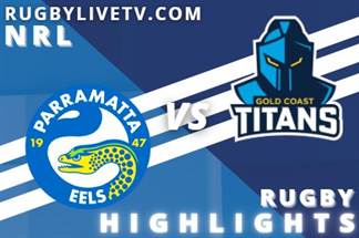 Titans Vs Eels Rd 5 NRL Highlight