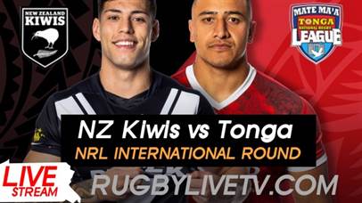 New Zealand VS Tonga NRL International Round Live Stream 2022