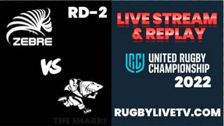 Zebre Vs Sharks URC Rugby Live Stream Replay