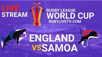 England vs Samoa Rugby League World Cup Live Stream