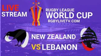 New Zealand vs Lebanon Rugby League World Cup Live Stream