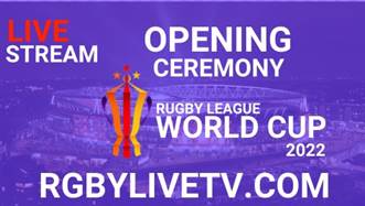Rugby League World Cup Opening Ceremony 2022 Live Stream
