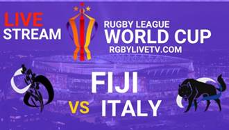 Fiji Vs Italy Rugby League World Cup Live Stream