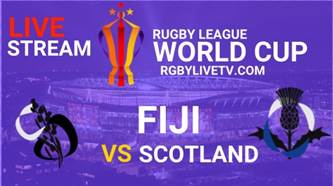 Scotland vs Fiji Rugby League World Cup Live Stream