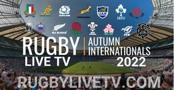 2022 Autumn Internationals Rugby Live Stream TV Schedule