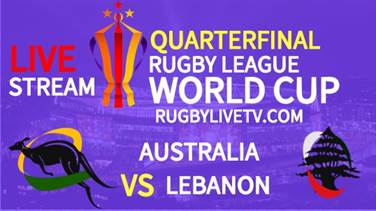 Australia vs Lebanon RLWC Quarterfinals Live Stream