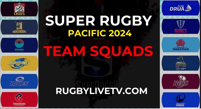 Super Rugby Pacific 2024 Team Rosters Announced