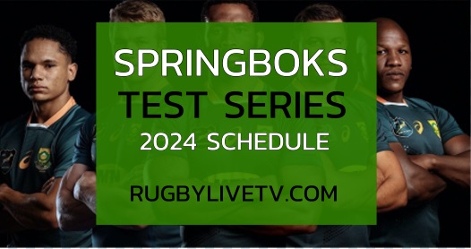 South Africa Springboks 2024 home Test Rugby Schedule Confirmed