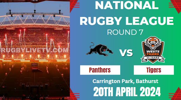 {NRL-Rd7} - 2024 Panthers Vs Wests Tigers Rugby Live Stream