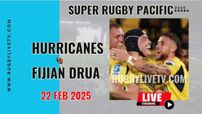 [Rd 2] Fijian Drua Vs Hurricanes Live Streaming & Match Replay 2025 | Super Rugby Pacific