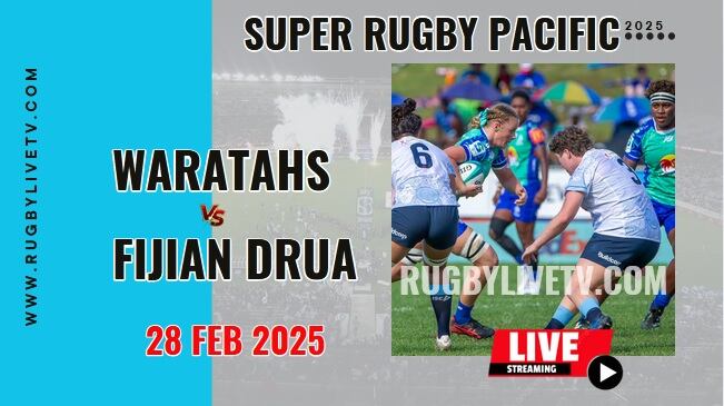 [Rd 3] Waratahs Vs Fijian Drua Live Streaming & Match Replay 2025 | Super Rugby Pacific