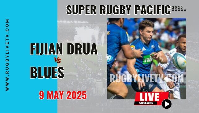 [Rd 13] Fijian Drua Vs Blues Live Streaming & Match Replay 2025 | Super Rugby Pacific