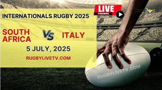 (Watch) South Africa Vs Italy International Rugby Live Stream 2025