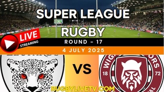 {Rd 17} - 2025 Leopards Vs Warriors Rugby Live Stream | Super League