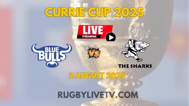 [Currie Cup-RD 2] Sharks Vs Bulls 2025 Live Stream & Replay