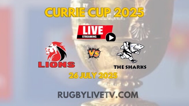 [Currie Cup-RD 1] Sharks Vs Lions 2025 Live Stream & Replay