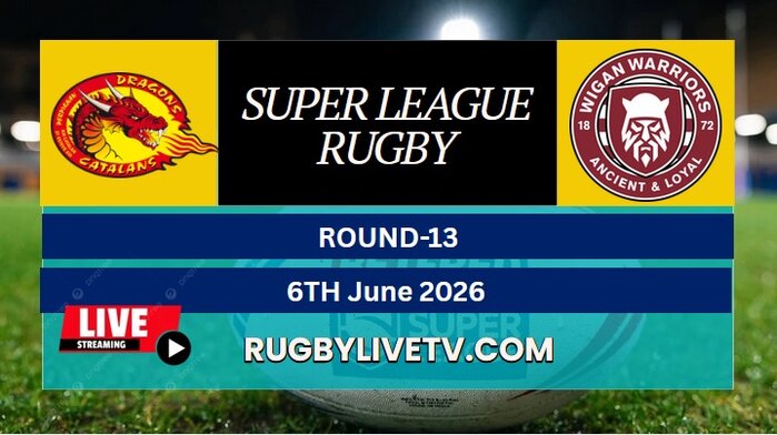{RD 13} - 2026 Dragons Vs Warriors Rugby Live Stream | Super League
