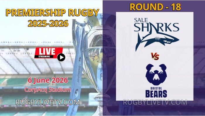 {Rd 18} Sale Sharks Vs Bristol Bears Live Stream - Premiership Rugby 2026