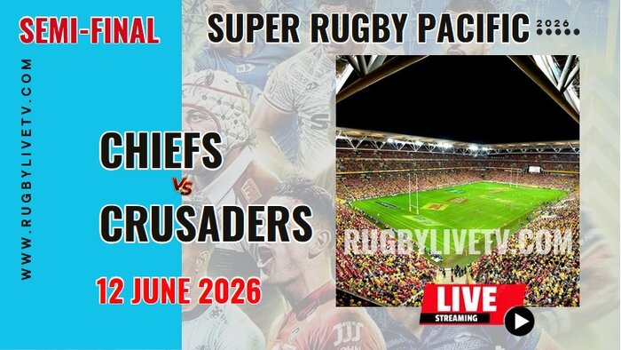 [Semi-Final] Chiefs Vs Crusaders Live Streaming & Match Replay 2026 | Super Rugby Pacific slider
