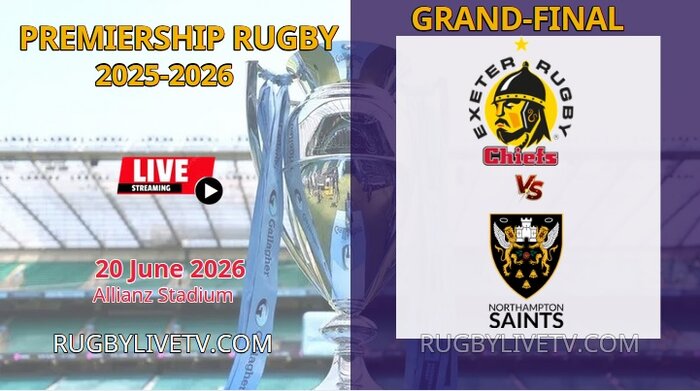 {Final} Exeter Vs Northampton Live Stream - Premiership Rugby 2026