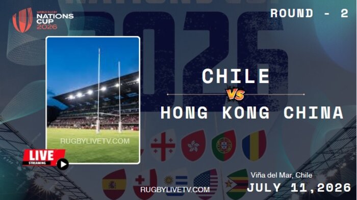 {Rd 2} Chile Vs Hong Kong China Nations Cup Rugby Live Stream & Replay