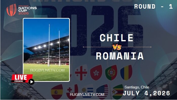 {Rd 1} Chile Vs Romania Nations Cup Rugby Live Stream & Rep