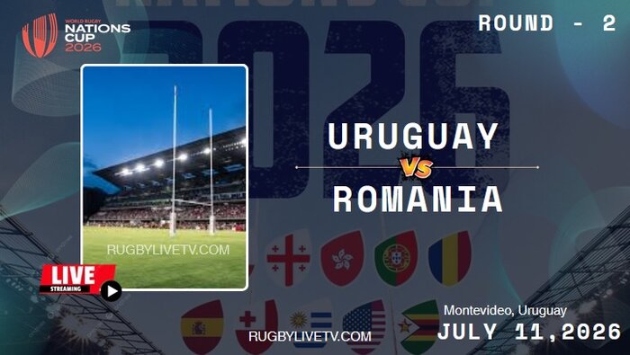 {Rd 2} Uruguay Vs Romania Nations Cup Rugby Live Stream & Replay