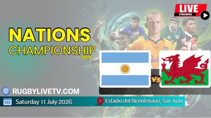 (Rd 2) Argentina Vs Wales Nations Championship Rugby Live Stream & Replay