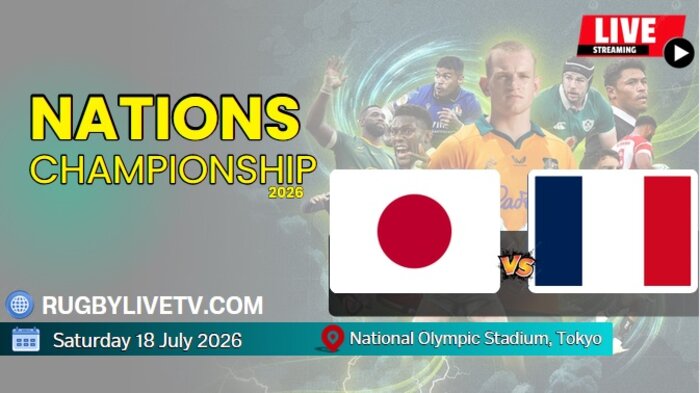 (Rd 3) Japan Vs France Nations Championship Rugby Live Stream & Replay