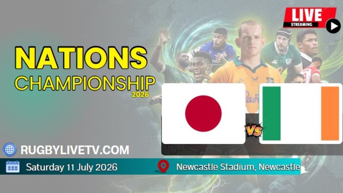 (Rd 2) Japan Vs Ireland Nations Championship Rugby Live Stream & Replay slider
