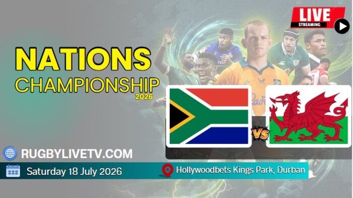 South Africa Vs Wales International Rugby Live Stream Replay