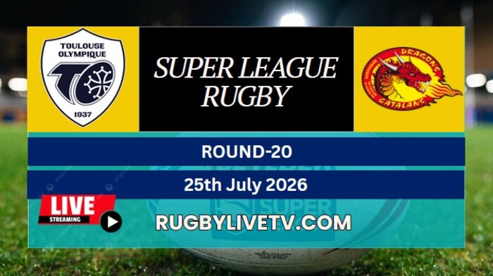 {RD 20} - 2026 Dragons Vs Toulouse Rugby Live Stream | Super League