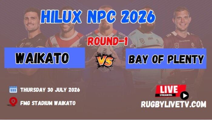 [Watch]-Rd 1 Waikato Vs Bay Of Plenty Live Stream | 2026 NPC