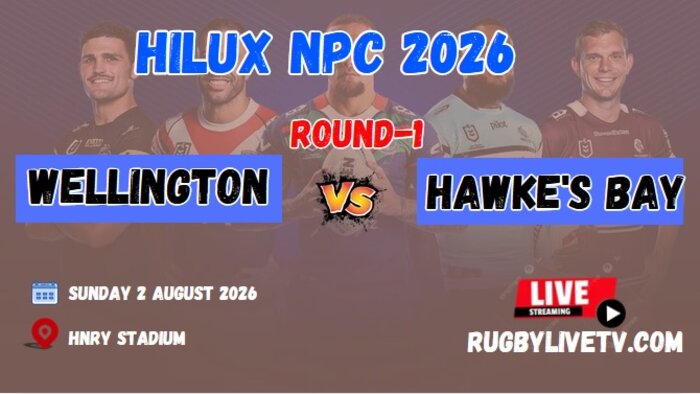 [Watch]-Rd 1 Wellington Vs Hawkes Bay Live Stream | 2026 NPC