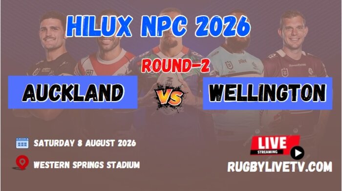 [Watch]-Rd 2 Auckland Vs Wellington Live Stream | 2026 NPC