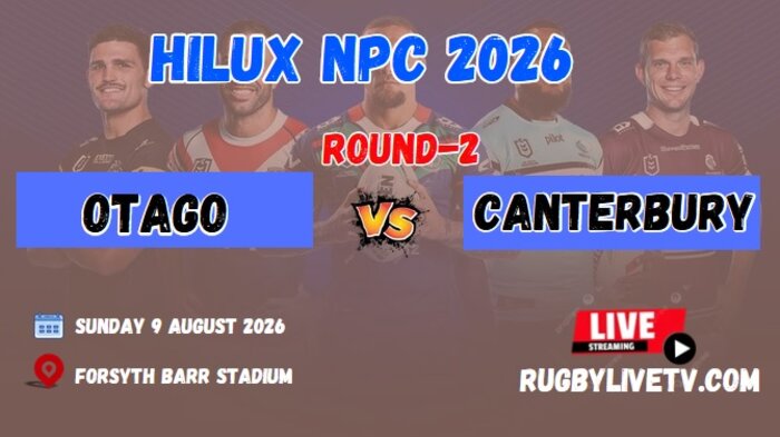 [Watch]-Rd 2 Canterbury Vs Otago Live Stream | 2026 NPC