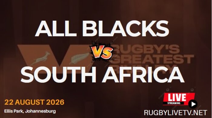 (Match-4) Springboks Vs All Blacks International Rugby Live Stream 2026