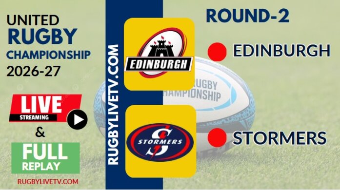 {URC- RD 2} Edinburgh Vs DHL Stormers Rugby Live Stream & Replay 2026 slider