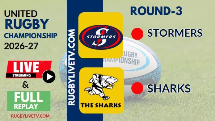 {URC-RD 3} Sharks Vs Stormers Rugby Live Stream & Replay 2026